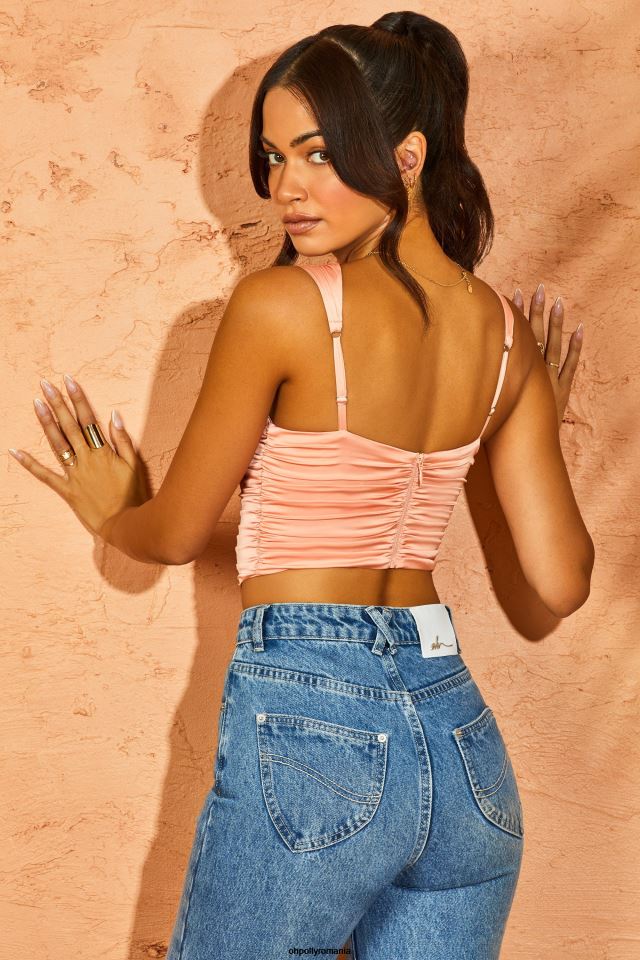 Oh Polly Colectie femei corset mavra ruched fard de obraz 6PJ0L724