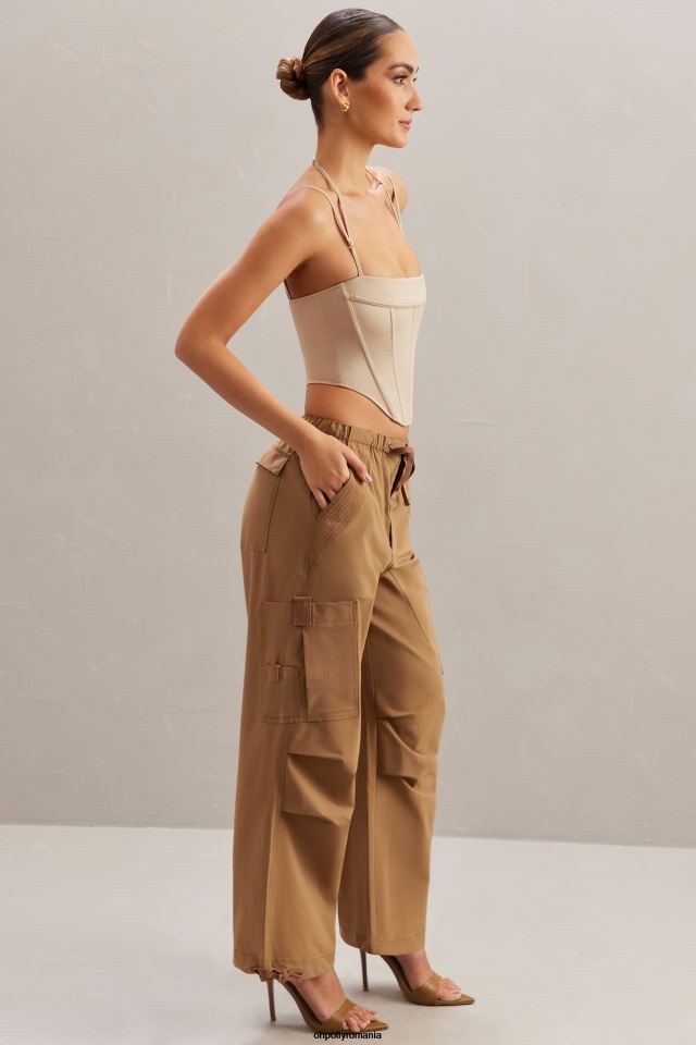 Oh Polly Colectie femei top corset cu gât pătrat centaine piatră 6PJ0L609