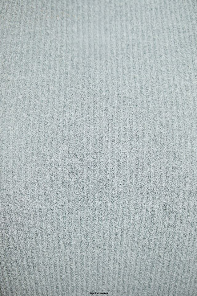 Oh Polly Colectie femei dagny crop top cu mânecă lungă asimetrică mentă 6PJ0L617