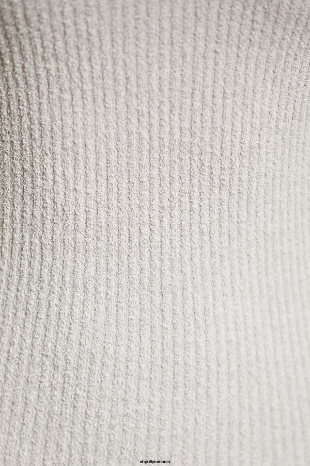 Oh Polly rochie femei rochie mini midori cu maneca lunga cu decolteu patrat gri 6PJ0L99